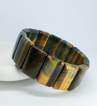 Браслет из тигрового глаза, р.18